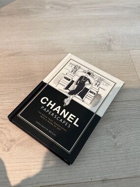 CHANEL Paperscapes Hardcover Book - Black, White & Gold Accents
